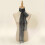 Sciarpa lunga, sottile e scintillante con frange, accessorio di moda per cene formali da donna. 6