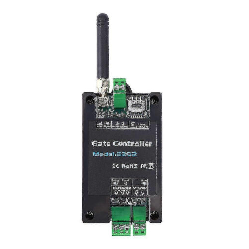 G202 GSM/4G Smart Gate Opener - Phone Remote Controller for Electric Doors with Single Relay Switch 1