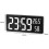 Wall-Mounted LED Clock - Temperature & Humidity for Farmhouse 5