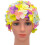 Retro-Badekappe mit Blumenmuster für Damen 5