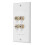 Wall-Mounted Audio Panel for 2 Speakers in Home Theaters 2