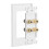Wall-Mounted Audio Panel for 2 Speakers in Home Theaters 5