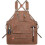 Water-Resistant Work Apron for Engineers - Durable Waxed Canvas Design 4