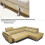 Adjustable Sofa Headrest Ratchet Hinge: 2pcs, 90 Angle & Height Adjustment 5