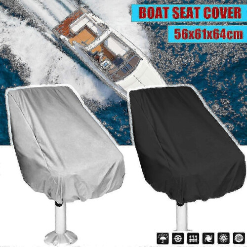 Waterproof Pontoon Captain Seat Cover Polyester Material 1