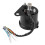 Fietskilometerteller/snelheidsmeter 60 mm zwart met LED-indicator 3
