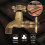 Wall Mounted Vintage Solid Brass Faucet for Kitchen Sink Mop Pool (Short) 5