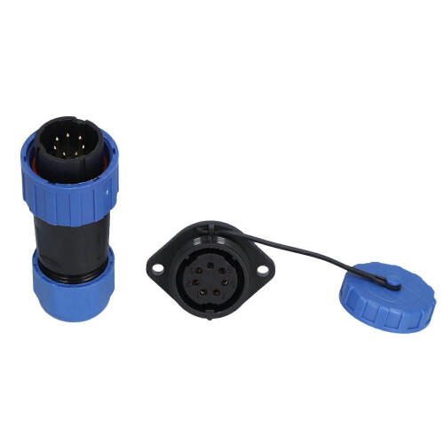 Luftfahrtsteckverbinder LP20 Flansch Wasserdichter Stromstecker Stecker Buchse 1