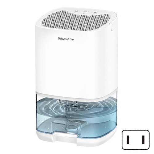 Desktop dehumidifier for office with silent operation and 7-color light 1
