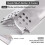 Replacement Grill Hot Plate with Fire Barrier Enamel Coating for 720-0888 Model 6