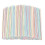 500 Count 8" Multicolor Striped Flexible Plastic Straws for Beverages 2