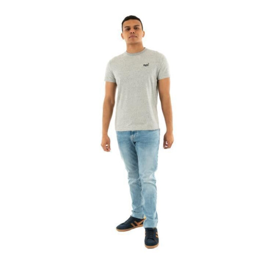 Superdry T-Shirt Superdry Vintage Logo Emb - Hellgrau - Grindle Feeder 1
