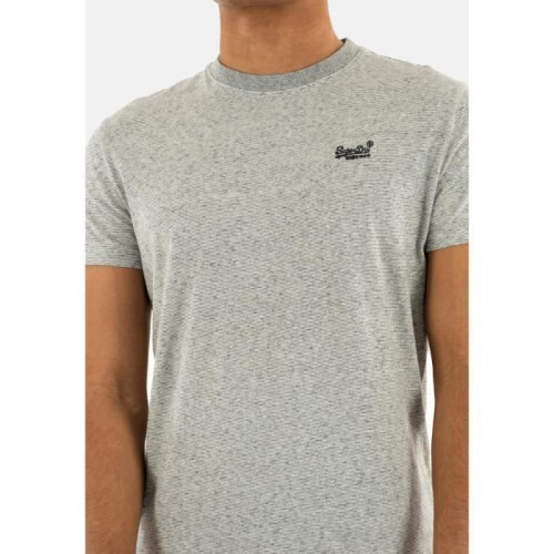Superdry T-Shirt Superdry Vintage Logo Emb - Hellgrau - Grindle Feeder 2