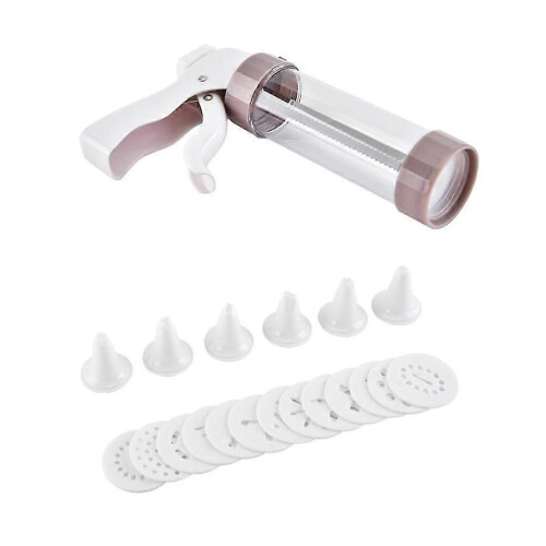 Cookie Press Set with Icing Tips for Baking, Biscuit & Cake DecoratingMulti-Function 1