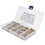 460Pcs Knurled Nuts M2 M3 M4 M5 Female Thread Brass Threaded Insert Embedment Assortment Kit 2
