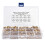 460Pcs Knurled Nuts M2 M3 M4 M5 Female Thread Brass Threaded Insert Embedment Assortment Kit 3