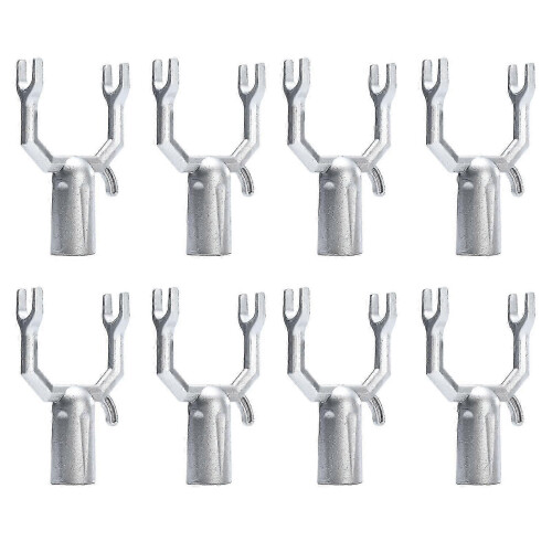 8pcs Outdoor Y Shape Branch Crutch Metal Tree Support Multifunctional Rustproof 1