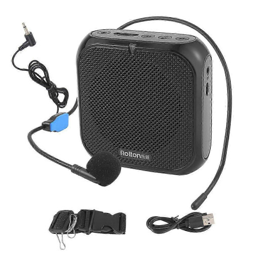 Compact Voice Amplifier with Mic & Speaker for Clear Voice Projection 1