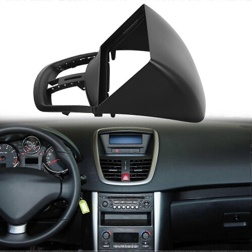 9 Inch Car Audio Frame Car Radio Panel Gps Navigation Panel Dvd Panel Frame For 207 2009-2013 2