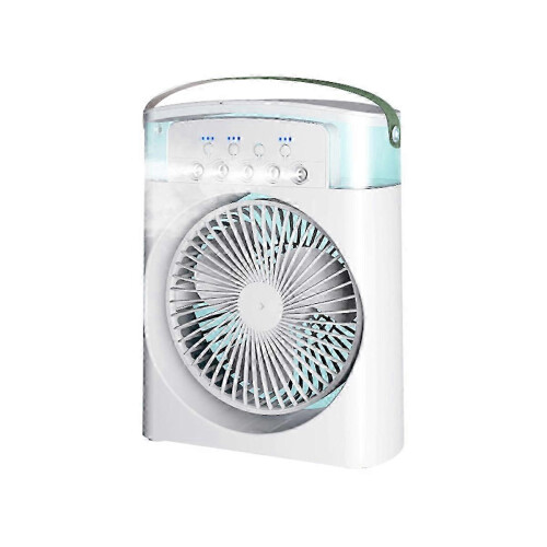 Klimatisierter Ventilator für Schreibtische mit integrierter Luftbefeuchterfunktion 1