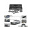 Roller Shutter Cover for Car Plate with Remote Key Fob Function EU Standard 1