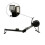 Home Fitness Rowing Machine with Backlit Display and Digital Timer for Exercise Training 3