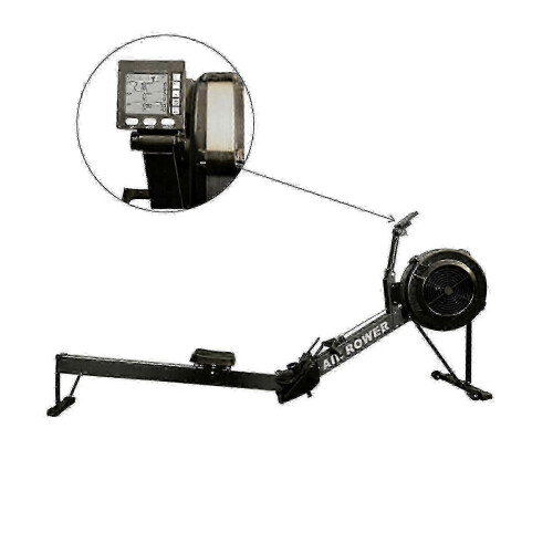 Home Fitness Rowing Machine with Backlit Display and Digital Timer for Exercise Training 2