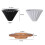 Ceramic Pour Over Coffee Dripper with Removable Reusable Filter & Stand 4