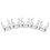5pcs/lot Iso30 Tool Holder Clamp Iron+abs Flame Proof Rubber Claw 2