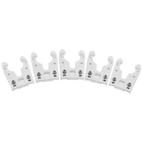 5pcs/lot Iso30 Tool Holder Clamp Iron+abs Flame Proof Rubber Claw 1