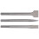 3Pcs Chisel Carbon Steel Scaling Flat Point Rotating Hammer Drill Bits for Tile Concrete Work5 Pit Handle 2