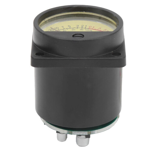 35mm Pointer VU Meter with Yellow Backlight High Accuracy DIY Level Meter Head with Driver Board 2