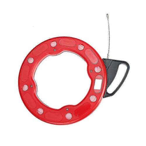 4mm Cable Puller Fish Tape Reel Puller Fiberglass Nylon Conduit Ducting Rodder Pulling Wire Cable 1