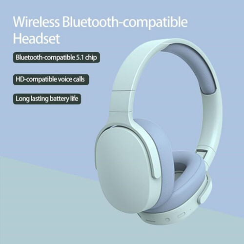 Ασύρματα ακουστικά Bluetooth, HiFi, πτυσσόμενα, έξυπνα ρυθμιζόμενα ασύρματα ακουσ 2