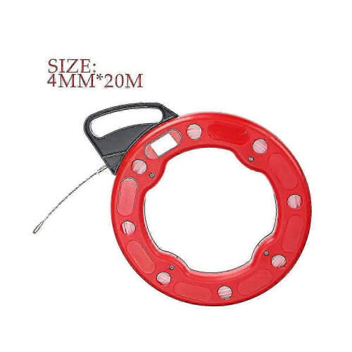 4mm Cable Puller Fish Tape Reel Puller Fiberglass Nylon Conduit Ducting Rodder Pulling Wire Cable 2