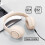 Ασύρματα ακουστικά bluetooth με στήριγμα κεφαλής και μικρόφωνο για παιχνίδια, υψ 4