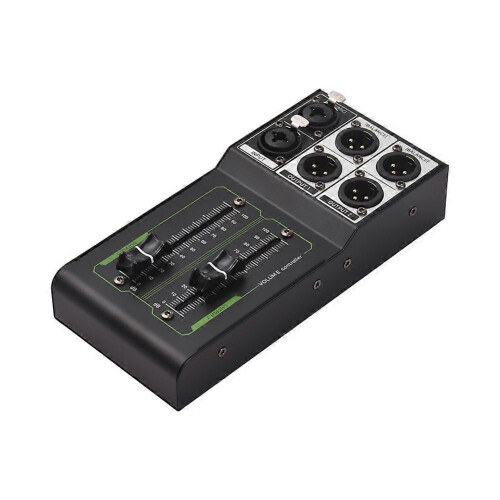 Passive Volume Controller Precise Volume Adjustment Plug Play Stereo Input & Output Electronic Music 1