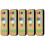 5pcs Wireless Switches, 3-Speed Timing Remote Control, for E27 Ceiling Fan Light, 1-4h Timing Remote 4