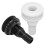 Boat Scupper Drain Hose Connector 3/4" ABS White Through-Hull Replacement Outlet 6