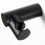 Brass Wall-Mounted Shower Head Bracket, Adjustable Black Bathroom Holder Durable Bath Accessory 4