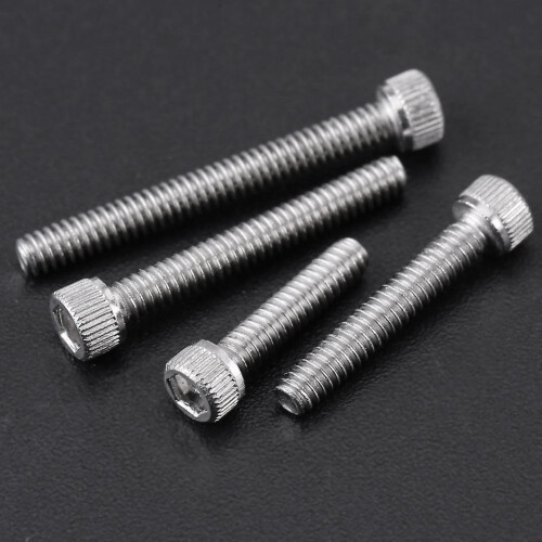 150 Piece Socket Head Cap Screws Assortment, 9 Sizes, with Plastic Box, #2-56 UNC 2