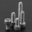 150 Piece Socket Head Cap Screws Assortment, 9 Sizes, with Plastic Box, #2-56 UNC 4