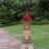 Solar Powered Rotating Lighthouse - LED Outdoor Garden Light 3