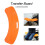 Thick Transfer Board for Elderly, Transfer Board for Wheelchair Users, Orange, Medium Size 4