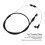 SBF SBC Throttle Cable 36 Inch - Engine Wire for Ford 350 302 5