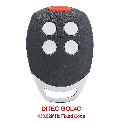 Ditec Gol4c 433.92MHz Garage Door Remote Control Replacement for Ditec Openers 1