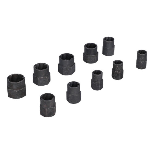 10Pcs Broken Nut Extractor Hex Remover Disassembling Tool Industrial Accessories for RepairingHigh Style 1