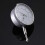 0-10mm Mechanical Dial Test Indicator Gauge with Probe - Silver (Precision Measurement Tool) 3