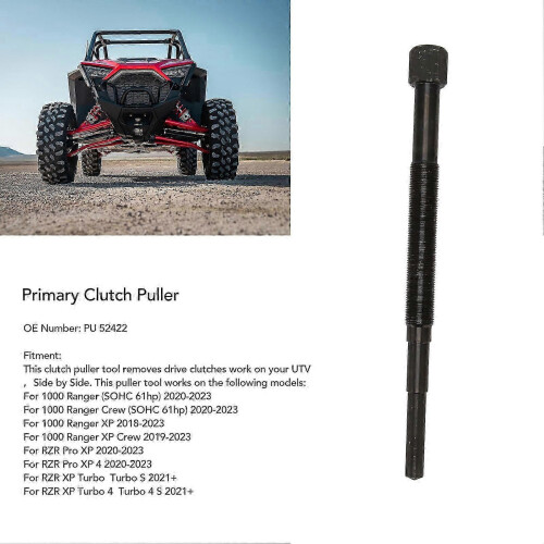 Heavy Duty Clutch Puller for RZR XP Turbo - Lightweight & Compact 2