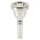 12C Small Shank Trombone Silver Mouthpiece New 1